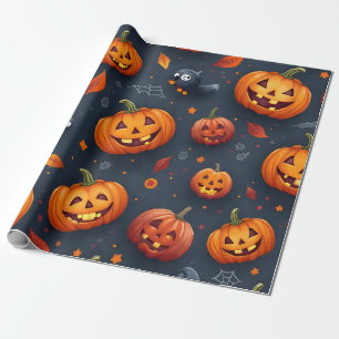 Cadeau Papier à enveloppement à thème Halloween