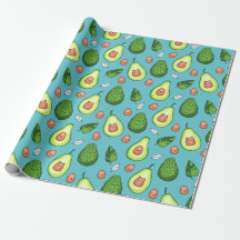 Papier à enveloppement Avocado
