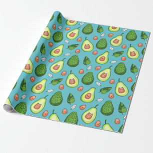 Cadeau Papier à enveloppement Avocado