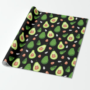 Cadeau Papier à enveloppement Avocado