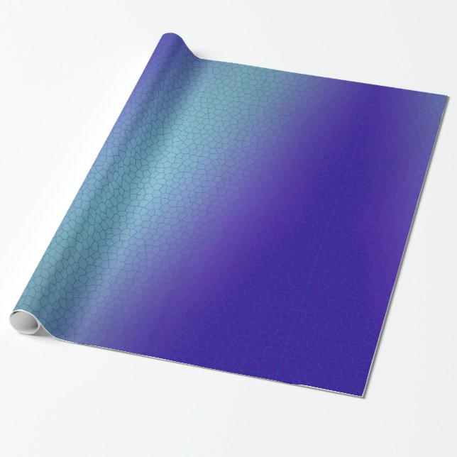 Cadeau Papier à enveloppement bleu (Déroulé)