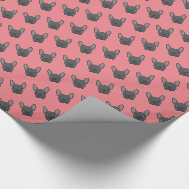 Cadeau Papier à enveloppement bleu-français (Coin)