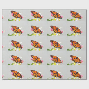 Cadeau Papier à enveloppement brillant papillon