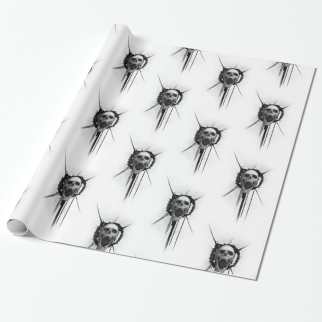Cadeau Papier à enveloppement crânien (Déroulé)
