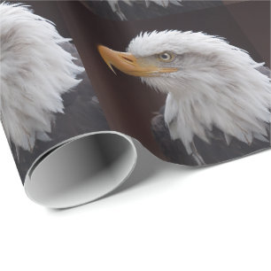 Cadeau Papier à enveloppement d'aigle