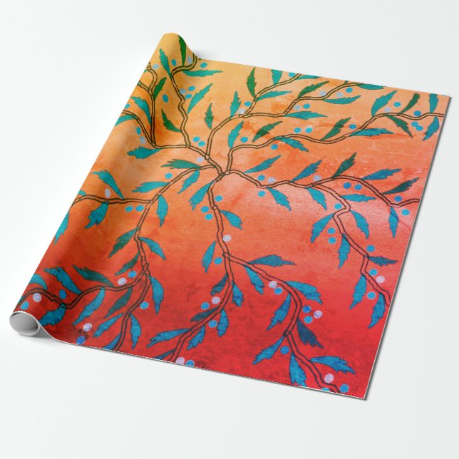 Cadeau Papier à enveloppement d'algues (Déroulé)