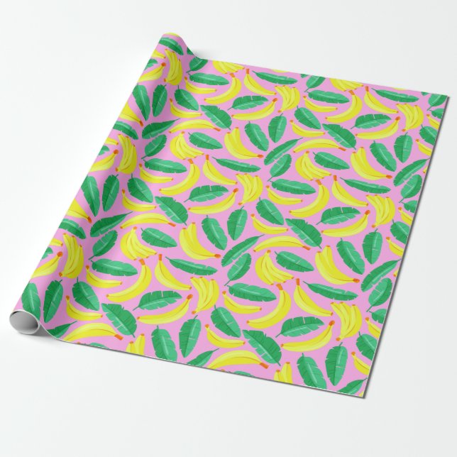 Cadeau Papier à enveloppement de banane (Déroulé)