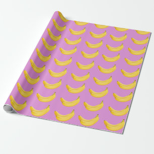 Cadeau Papier à enveloppement de bananes