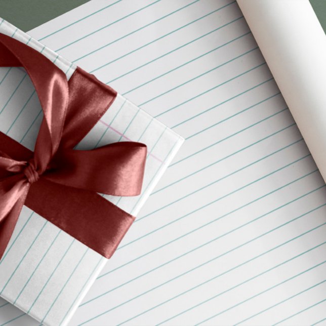 Cadeau Papier à enveloppement de Carnet à large régime (Créateur téléchargé)