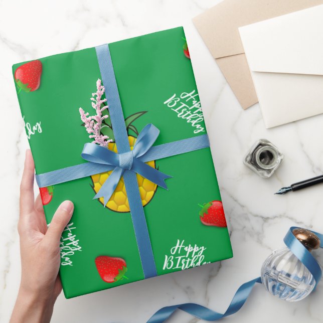 Cadeau Papier à enveloppement de fruits (Cadeaux)