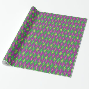 Cadeau Papier à enveloppement de Jacquard de carnaval