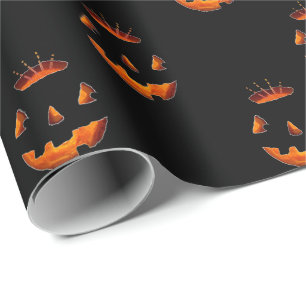 Cadeau Papier à enveloppement de la fête d'Halloween
