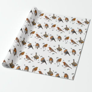 Cadeau Papier à enveloppement de partie Robin (choisir la