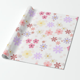 Cadeau Papier à enveloppement floral - Beaux Motifs à fle