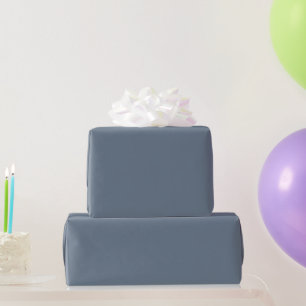Cadeau Papier à enveloppement gris ardoise