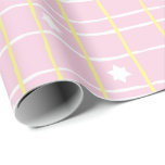 Cadeau Papier à enveloppement Hanoukka "rose et jaune dou<br><div class="desc">"Enveloppe Cadeau Hanoukka "Rose et Jaune doux"".  Profitez de mon nouveau design de papier d'emballage. Le prix varie selon le type de papier choisi et selon la taille du papier. Merci d'être passé faire du shopping. Très apprécié ! Chag/Heureux Chanukah/Hanoukka!</div>