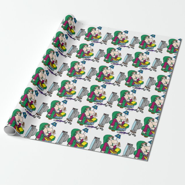 Cadeau Papier à enveloppement inactif (Déroulé)