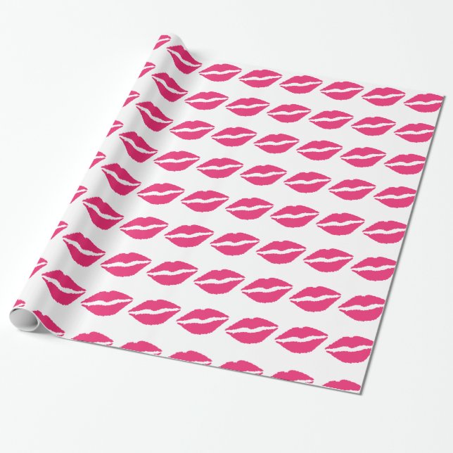 Cadeau Papier à enveloppement Kiss (Déroulé)