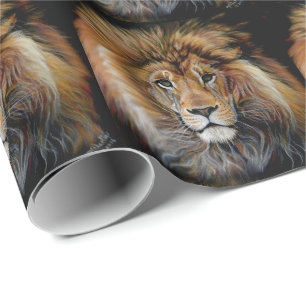 Cadeau Papier à enveloppement LION BOLD