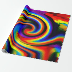 Cadeau Papier à enveloppement lumineux