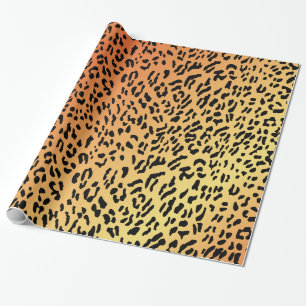 Cadeau Papier à enveloppement Motif Cheetah