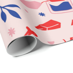 Cadeau Papier à enveloppement mystique Boho de cuisine