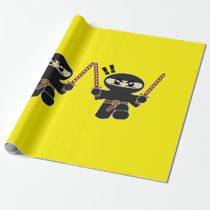 Cadeau Papier à enveloppement Ninja