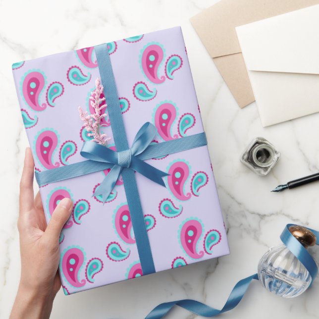 Cadeau Papier à enveloppement Paisley (Cadeaux)