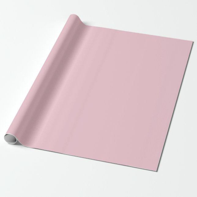 Cadeau Papier à enveloppement rose (Déroulé)
