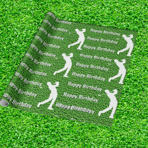 Cadeau Papier à enveloppement vert pour homme