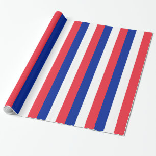Cadeau Papier à envelopper avec Drapeau de France