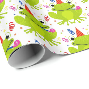 Cadeau Papier à envelopper - Célébrer la grenouille