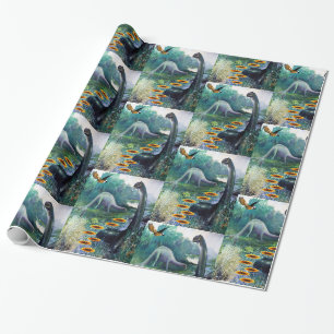 Cadeau Papier à envelopper Dinosaures