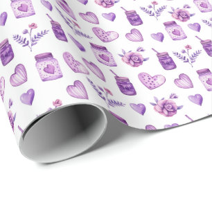 Cadeau Papier à envelopper Feuille plate de 3