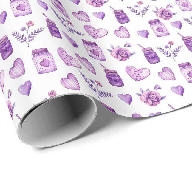 Cadeau Papier à envelopper Feuille plate de 3 (Coin rond)