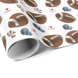 Cadeau Papier à envelopper Football