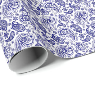 Cadeau Papier à envelopper - French Paisley Shabby Chic B