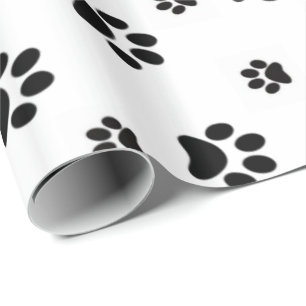 Cadeau Papier à envelopper glacé Paquets Chiens Puppy Cha
