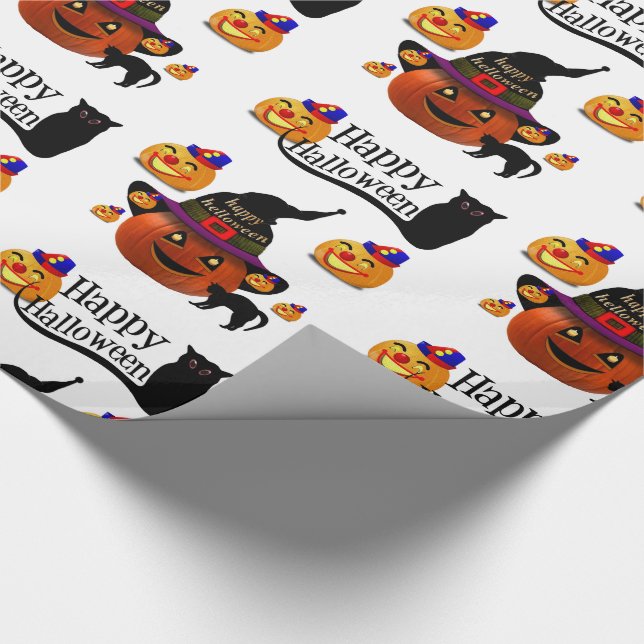 Cadeau Papier à envelopper Halloween (Coin)