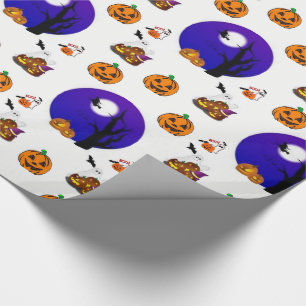 Cadeau Papier à envelopper Halloween