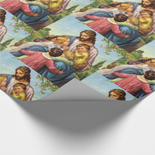 Cadeau Papier à envelopper Jésus