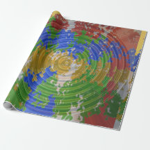 Papier à envelopper Matte Artiste créé des teintes