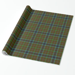 Cadeau Papier à envelopper plat Thomson Tartan traditionn