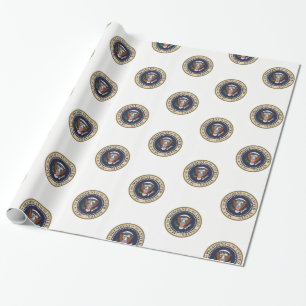 Cadeau Papier à envelopper Président