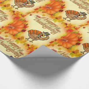 Cadeau Papier à envelopper Thanksgiving