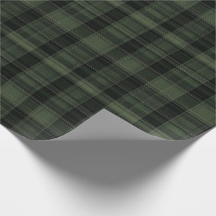 Cadeau Papier à envelopper vert et noir