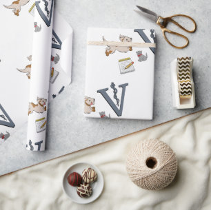 Cadeau Papier à envelopper Vétérinaire