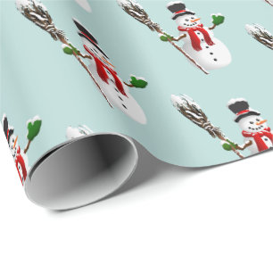 Cadeau Papier à papier à enveloppement de Noël