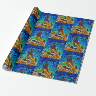 CADEAU PAPIER À REPASSER - FILLE DANS ROCKPOOL