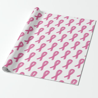 Cadeau Papier à ruban rose Sensibilisation au cancer du s